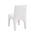 Meridian Furniture, Chaises de salle à manger en tissu texturé lin Gramercy, lot de 2