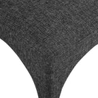 Meridian Furniture, Chaises de salle à manger en tissu texturé lin Gramercy, lot de 2
