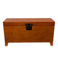 Pyramid Lift-Top Trunk Coffee Table - Brown - SEI