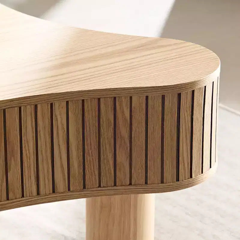 Okak – Ensemble de 2 tables basses gigognes modernes, tables d'appoint rondes à 2 niveaux, montage facile pour salon/chambre/balcon/jardin