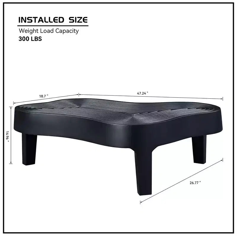 Okak – Ensemble de 2 tables basses gigognes modernes, tables d'appoint rondes à 2 niveaux, montage facile pour salon/chambre/balcon/jardin