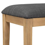 Ensemble de salle à manger extensible Whisen avec banc et 4 chaises