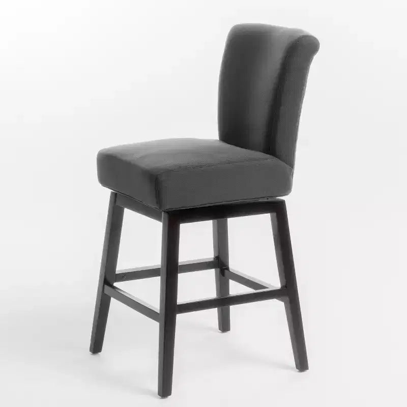 Tabouret de comptoir pivotant GDFStudio Cleo contemporain, rembourré, 69,8 cm