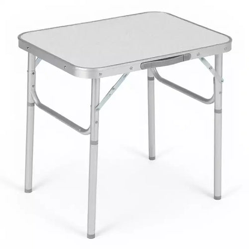 Table 1 pièce avec cadre en aluminium et plateau en MDF, Table moderne, Bureau de travail, Meuble de bureau à domicile, Table compacte, Table de bureau