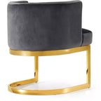 Meridian Furniture, Chaise de salle à manger en velours Gianna