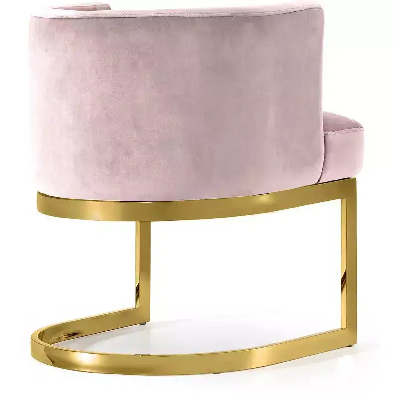Meridian Furniture, Chaise de salle à manger en velours Gianna