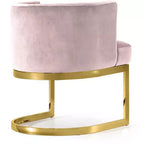 Meridian Furniture, Chaise de salle à manger en velours Gianna