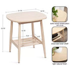 Table d'appoint en bois Nilas de Kate et Laurel