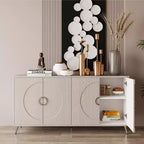 Buffet laqué 4 portes Rangement salon ou salle à manger