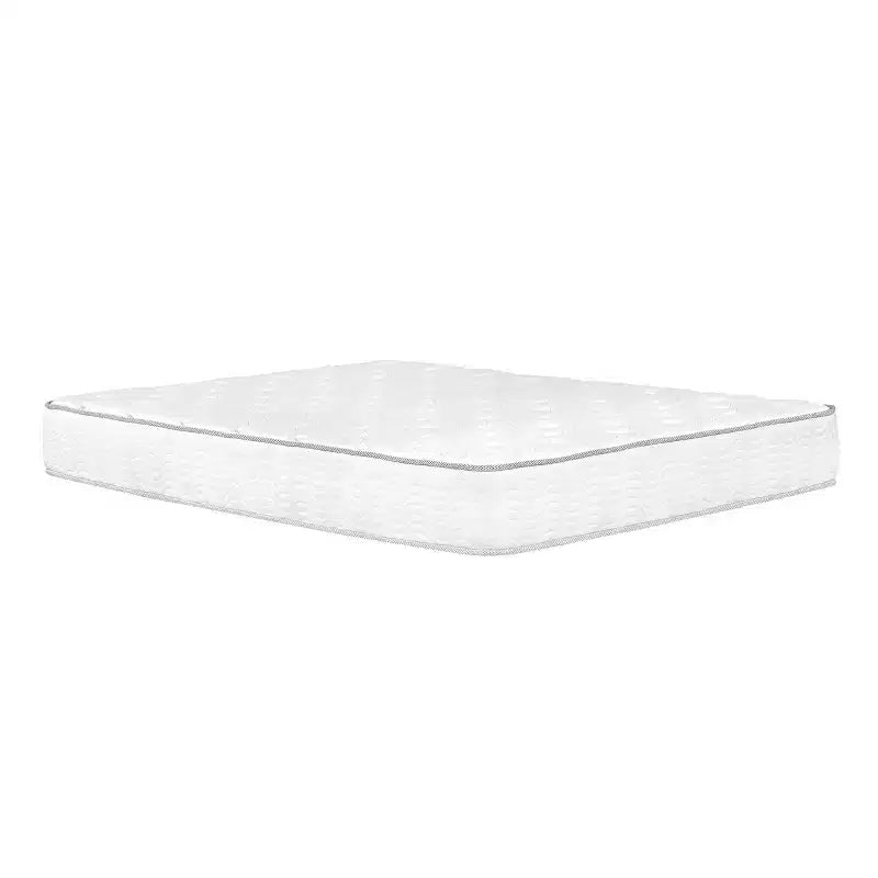 HomeStock Solar 9 in. Pocket Coil Hybrid Mattress, White