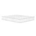 HomeStock Solar 9 in. Pocket Coil Hybrid Mattress, White
