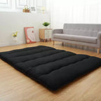 Matelas futon de sol japonais, épais, pour tatami, portable et pliable pour la maison et le camping