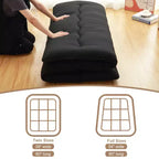 Matelas futon de sol japonais, épais, pour tatami, portable et pliable pour la maison et le camping