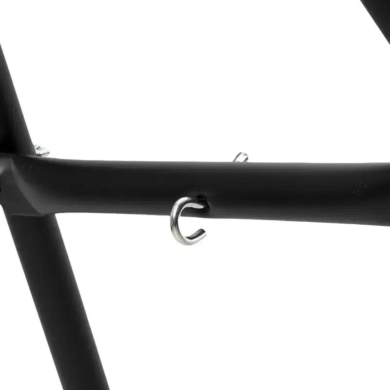 Support de hamac portable robuste - Capacité de 250 kg, compatible avec les hamacs de 2,9 à 4,3 m, cadre en acier pour intérieur/extérieur, noir