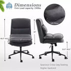 Karl Home | Chaise de bureau sans accoudoirs Karl Home