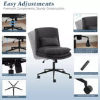Karl Home | Chaise de bureau sans accoudoirs Karl Home