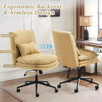 Karl Home | Chaise de bureau sans accoudoirs Karl Home