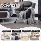 Fauteuil de salon moderne Acekool - Fauteuil peu encombrant pour petits espaces