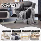 Fauteuil de salon moderne Acekool - Fauteuil peu encombrant pour petits espaces