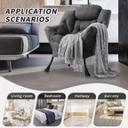 Fauteuil de salon moderne Acekool - Fauteuil peu encombrant pour petits espaces