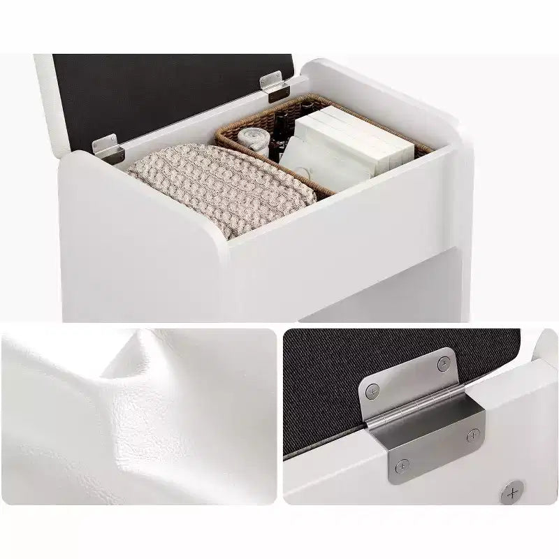 Coiffeuse avec miroir et lumières, table de maquillage avec 3 tiroirs et 11 étagères de rangement