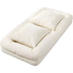 Lit pour chien humain pour adulte, canapé-lit confortable avec 2 oreillers et 5 positions réglables, chaise longue en chenille pour salon et chambre
