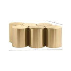 Meridian Furniture, table basse Dimple