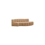 Meridian Furniture, Canapé modulable Arc en velours