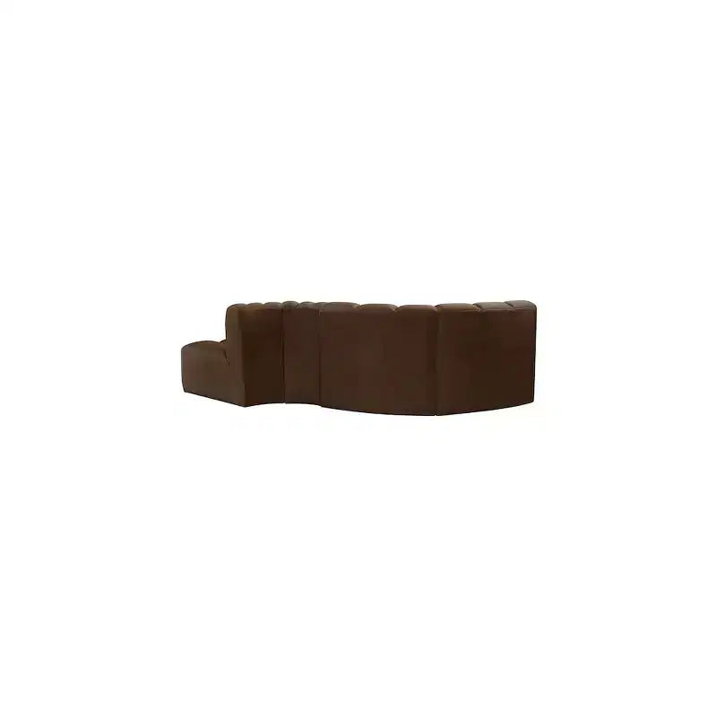 Meridian Furniture, Canapé modulable Arc en velours