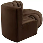 Meridian Furniture, Canapé modulable Arc en velours