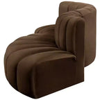 Meridian Furniture, Canapé modulable Arc en velours