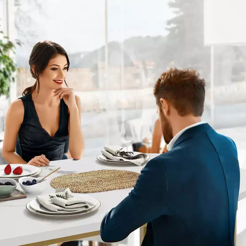 Ensemble de bar moderne Acekool 3 pièces, rangement intégré, peu encombrant pour cuisine ou appartement