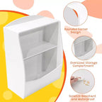 Étagère à livres et meuble de rangement pour jouets, organisateur de jouets pour salle de jeux, meuble de rangement à jouets en bois à 2 niveaux pour chambres d'enfants, salon, chambre à coucher