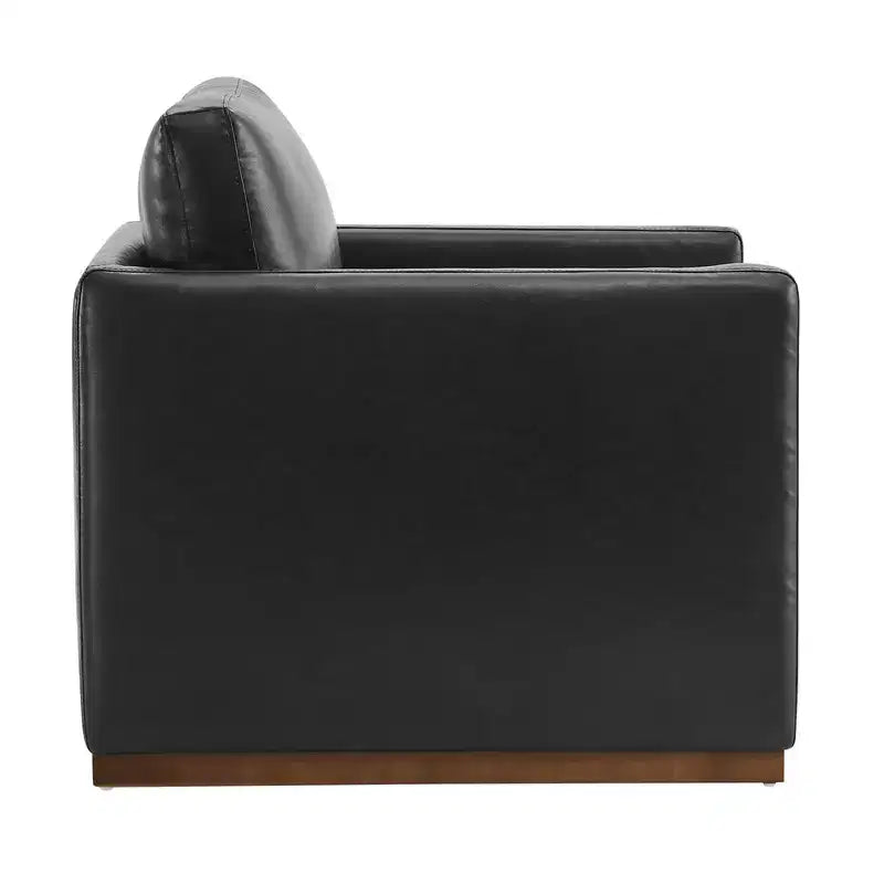 Fauteuil d'appoint pivotant moderne Spruce&Spring avec accoudoirs