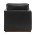 Fauteuil d'appoint pivotant moderne Spruce&Spring avec accoudoirs