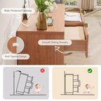 Commode moderne à 6 tiroirs pour chambre à coucher, commode en bois de 120 cm, meuble de rangement compact pour chambre d'enfant, placard, salon, appartement