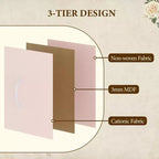 Commode haute en tissu de 48 pouces avec 15 tiroirs et cadre en acier et plateau en bois, commodes robustes pour chambre à coucher, placard, couloir, salon