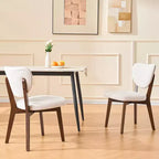 Chaise de Bureau KERDOM à Pieds Croisés, Chaise de Bureau sans Accoudoirs Réglable avec Assise Large, Tissu Velours, Gris