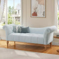 Christopher Knight Home Merlin Vintage Upholstered Velvet Tufted Bench with Rolled Arms
