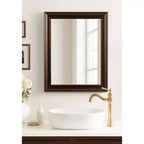 Miroir mural de salle de bain rectangulaire Kate and Laurel Galiano