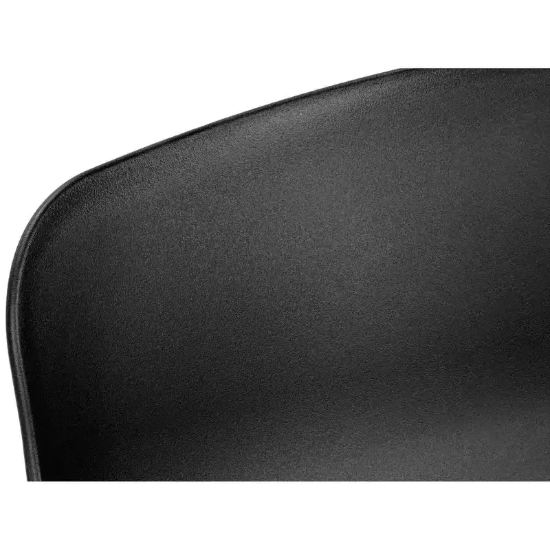 Chaise de bureau moderne Okak réglable en hauteur, chaise de bureau avec base et roulettes métalliques, chaise d'ordinateur pivotante à 360° pour l'étude et le bureau