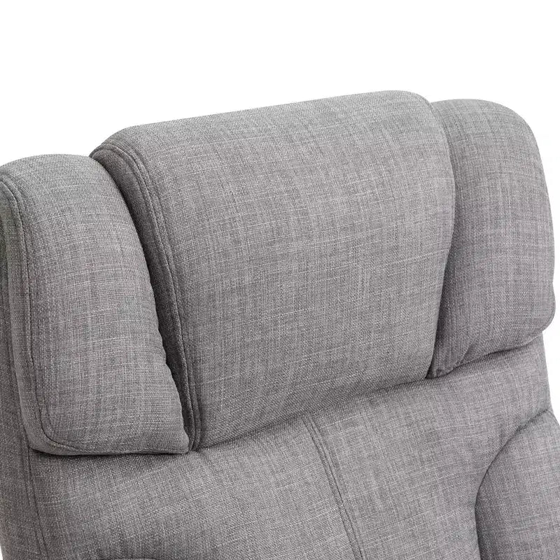 Fauteuil Okak extra large et confortable avec hauteur réglable, chaise de bureau ergonomique avec accoudoirs rembourrés, chaise croisée pour la maison, le bureau