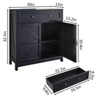 Meuble de rangement moderne Okak, armoire de cuisine avec plan de travail en noyer et étagère réglable, meuble de bar pour cuisine, salle à manger, entrée