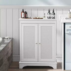 Meuble de rangement moderne Okak, armoire de cuisine avec plan de travail en noyer et étagère réglable, meuble de bar pour cuisine, salle à manger, entrée
