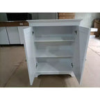 Meuble de rangement moderne Okak, armoire de cuisine avec plan de travail en noyer et étagère réglable, meuble de bar pour cuisine, salle à manger, entrée