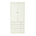 Meuble de rangement Okak 77 pouces, Meuble de cuisine sur pied avec 3 étagères réglables, 8 étagères de porte, 3 tiroirs, Meuble de rangement pour la cuisine