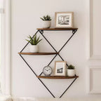 Jardinières modernes en résine avec pieds en bois - Pots à plantes décoratifs pour l'intérieur et l'extérieur pour la décoration de la maison et du jardin - Lot de 2 - 12 et 10, Gris