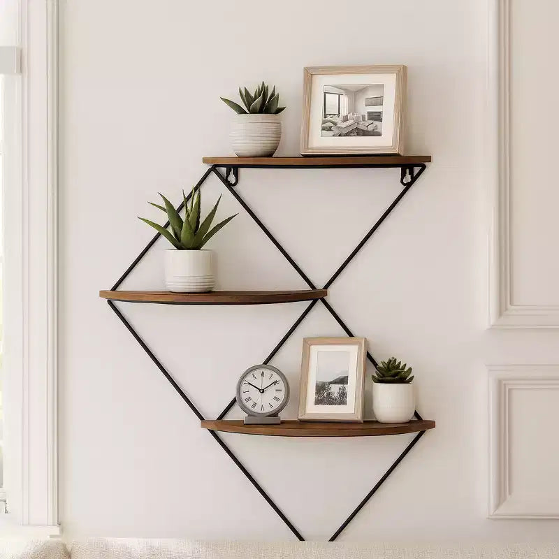 Jardinières modernes en résine avec pieds en bois - Pots à plantes décoratifs pour l'intérieur et l'extérieur pour la décoration de la maison et du jardin - Lot de 2 - 12 et 10, Gris