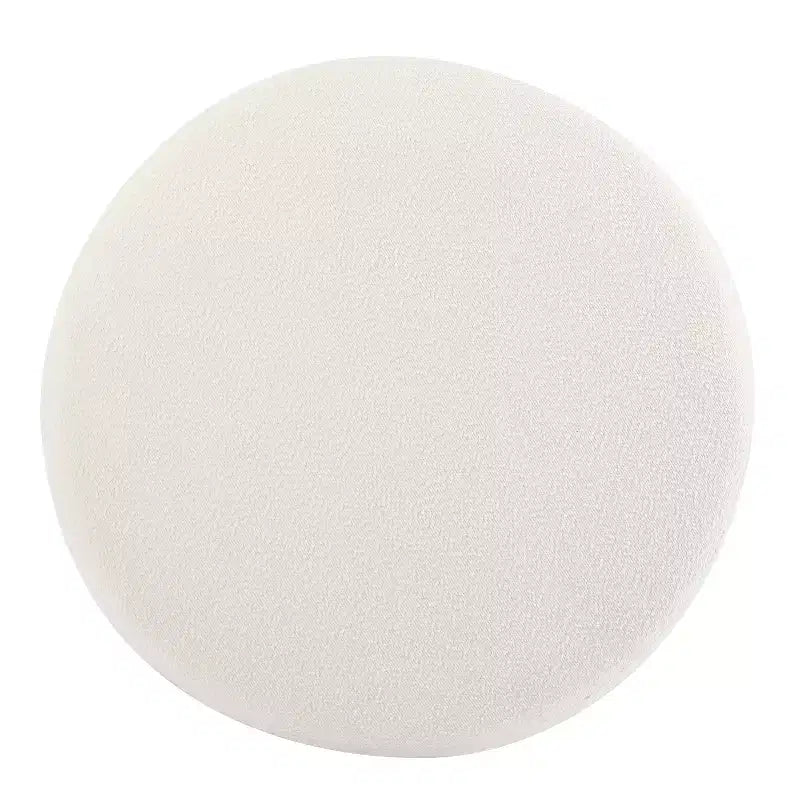 Pouf rond moderne en bouclé Poppy Christopher Knight Home