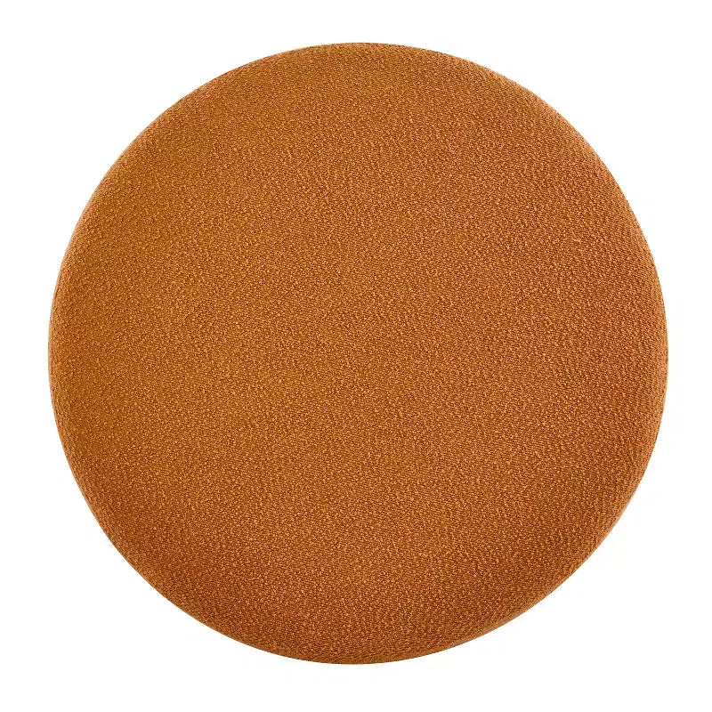 Pouf rond moderne en bouclé Poppy Christopher Knight Home